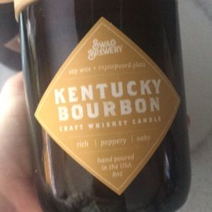 Swag Brewery 8 oz soy candle Kentucky Bourbon & stout hand poured Made i…